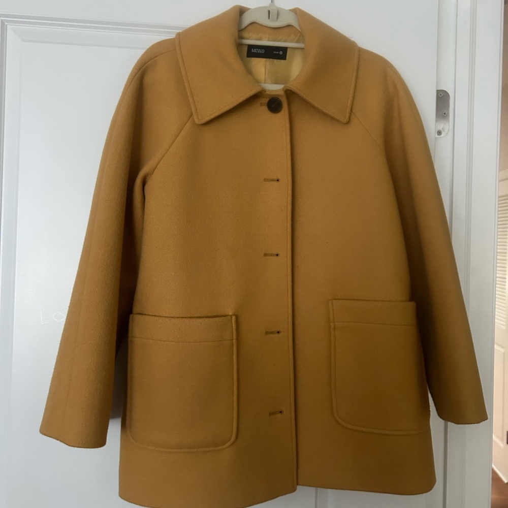 Mixxo mustard yellow coat